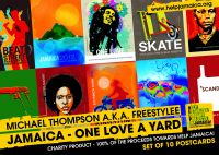HELP Jamaica Charity Postcard Set