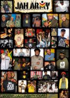 JAH ARMY POSTER